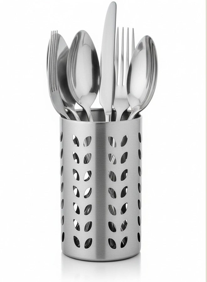 FINALITY حامل أدوات المائدة متعدد الأغراض من الفولاذ المقاوم للصدأ من فيناليتي (فضي، 11 سم) - Image 5